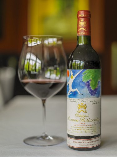 vinho Château Mouton-Rothschild 1982